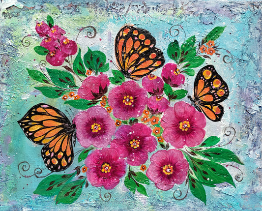 Blooms and Butterflies