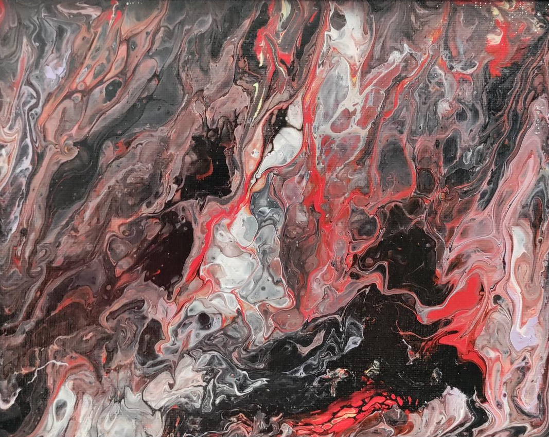 Lava One 8" x 10" Canvas Panel