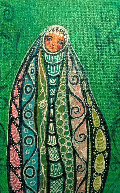 Serenity, 4" x 12" x 1-1/2" Canvas