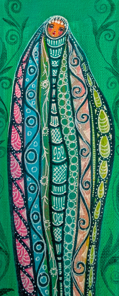 Serenity, 4" x 12" x 1-1/2" Canvas