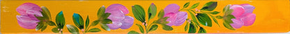 Lovely Flowers, 4" x 12" x 1-1/2" Canvas