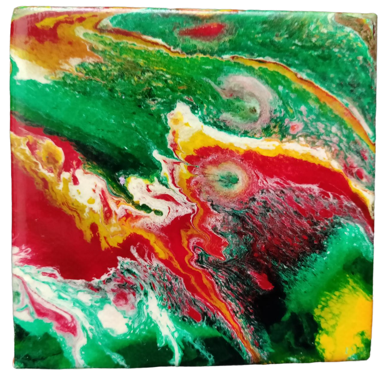 Thermal 4" x 4" x 3/4" Canvas