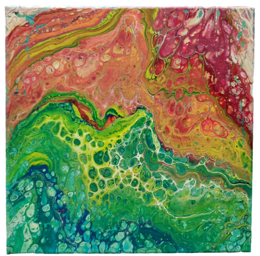 Washout 10" x 10" x 1/2" Canvas